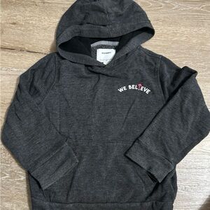 Old Navy Kids Hoodie “our generation will change the world” 6/7